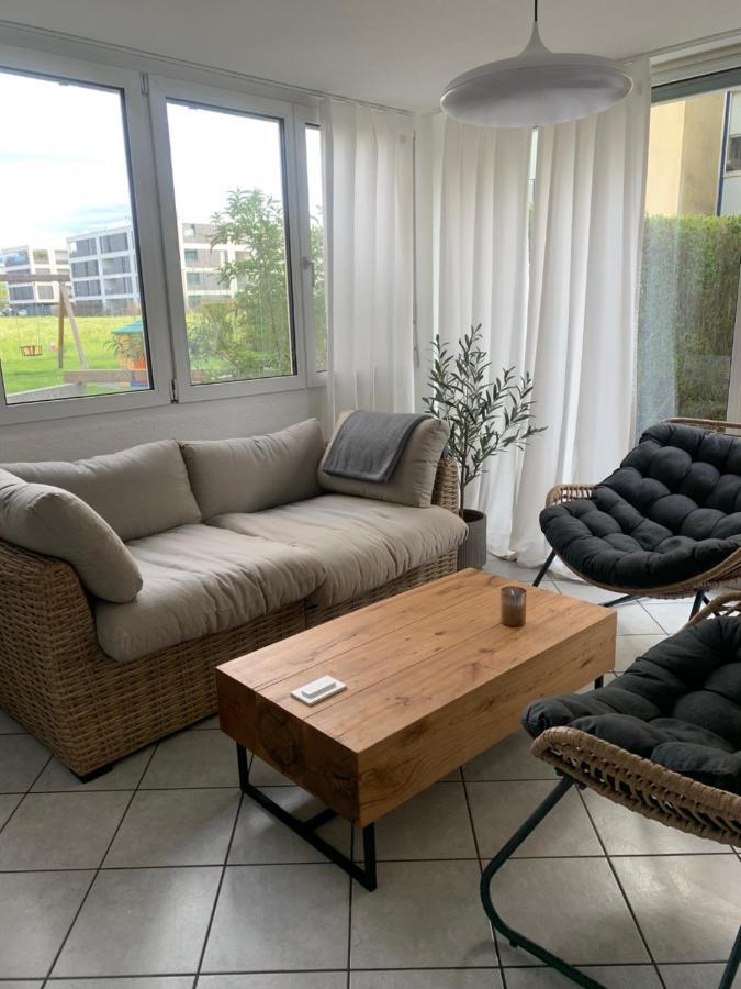 Relax Apartment Mit Garten - Lifestyle Am Bodensee, Fahrraeder & Parkplatz Inklusive Bregenz Eksteriør bilde